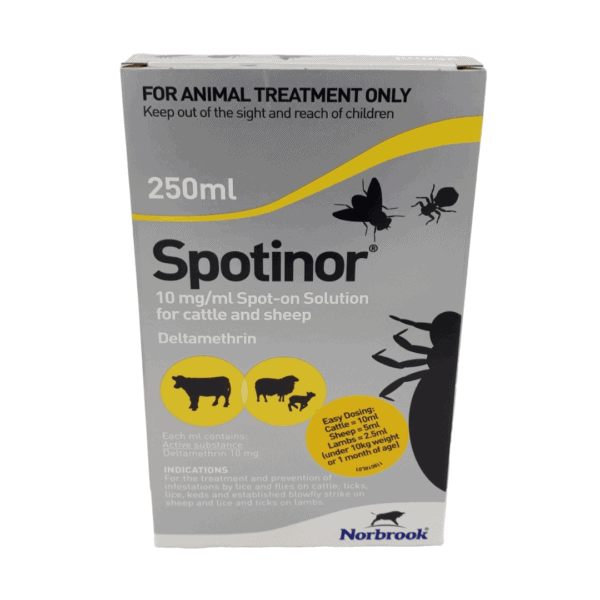 spotinor fly lice cattle sheep