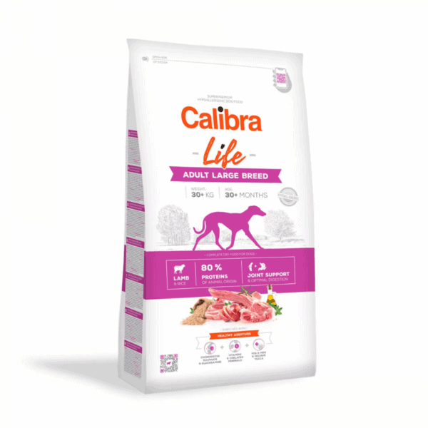 calibra life adult large breed lamb