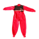 kids hi vis coverall red black 1